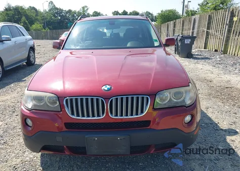 2009 BMW X3 xDrive30I из США, поврежденный, VIN WBXPC93469WJ31181